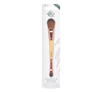 So Eco Foundation & Concealer Brush - Vegan & Cruelty-Free Dual-Ended Brush for Cream & Liquid Formulas, Soft Synthetic Bristles, Bamboo Handle, Plastic-Free Packaging