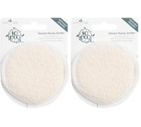 So Eco Gentle Facial Buffer - Natural Ramie & Cotton Exfoliating Face Pad, Gentle Daily Facial Exfoliator, Vegan & Cruelty-Free (Pack of 2)