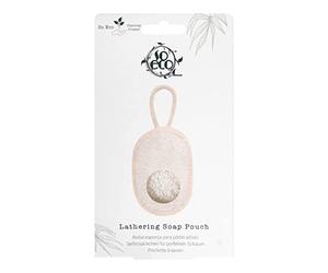So Eco Lathering Soap Pouch - Exfoliating Bag with Strap, Creates A Rich Lather & Extends Soap Life, Vegan & Cruelty Free, Made with Recycled & Organic Materials