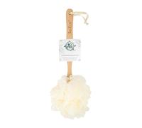 So Eco Long Handle Shower Pouf, White (80 40 036)