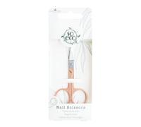 So Eco Nail Scissors - Curved Stainless Steel Nail Trimmers, Rose Gold Finish, Ergonomic Grip, Plastic-Free Packaging, Vegan & Cruelty-Free