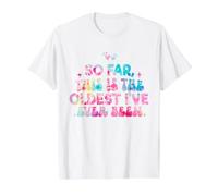 So Far This is The Oldest I've Ever Been Value Graphic T-Shirt, Men, White, L