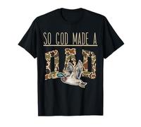 So God Made A Dad Camo Mallard Duck Hunting Dad Camouflage T-Shirt
