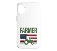 So God Made A Farmer Patriotic American Case for iPhone 16 Plus