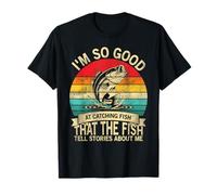 So Good At Catching Fish Funny Love Fishing Fisherman T-Shirt
