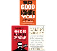 So Good They Can't Ignore You,How To Be Fcking Awesome 3 Books Collection Set