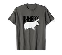 So Hungry Hippo T-shrits Funny Cute Hippopotamus Hipo Tees T-Shirt