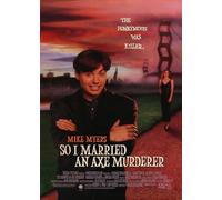 So I Married An Axe Murderer Vintage Comedy Horror 1990's movie poster Wall Art print (A2 420 x 594mm)