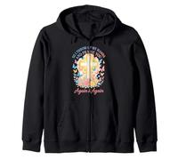 So I Throw Up My Hands And Praise You Again And Again Zip Hoodie