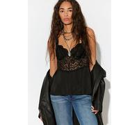 So In Love Cami by Intimately at Free People in True Black, Size: Medium - female