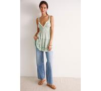 So In Love Mini Slip Dress by Intimately at Free People in Gleam, Size: Medium - female