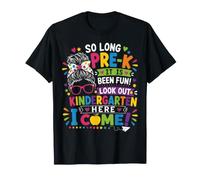 So Long Pre-k Its Been Fun Look Out Kindergarten Here I Come T-Shirt