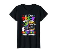 So Long Pre K Its Been Fun Look Out Kindergarten Here I Come Value Graphic T-Shirt, Women, Black, XL
