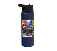 So Long Pre-K Look Out Kindergarten Here I Come - Pre-K Grad Stainless Steel Insulated Water Bottle
