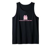 So Many Books Little Time Book Lover Teacher Librarian Tank Top