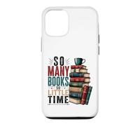 So Many Books Reading Lover Literary Design Case for iPhone 12/12 Pro
