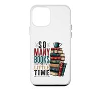 So Many Books Reading Lover Literary Design Case for iPhone 12 mini