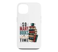 So Many Books Reading Lover Literary Design Case for iPhone 13