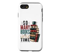 So Many Books Reading Lover Literary Design Case for iPhone SE (2020) / 7/8