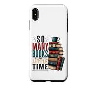 So Many Books Reading Lover Literary Design Case for iPhone XS Max