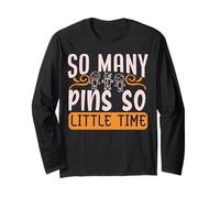 So Many Pins So Little Time Voodoo Doll Women Men Halloween Long Sleeve T-Shirt