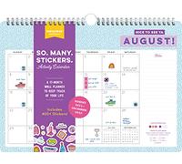 So. Many. Stickers. Activity Calendar 2021-2022: A 17-Month Wall Calendar to Keep Track of Your Life (Pipsticks+workman)