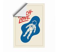 So Much Love Modern Unframed Wall Art Print A2 (59.4×42cm), Wall Decor for Living Room, Bedroom, Office & Home, Art Gift