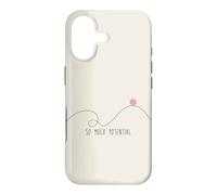 So Much Potential Mental Health Humor Sarcastic Quote Case for iPhone 17