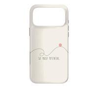 So Much Potential Mental Health Humor Sarcastic Quote Case for iPhone 17 Pro Max