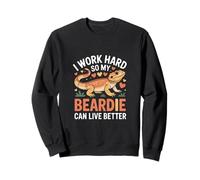 So My Beardie Can Live Better Bearded Dragon Sweatshirt