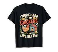 So My Chickens Can Live Better Value Graphic T-Shirt