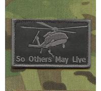 So Others May Live 2x3.25 Jolly Green Feet CSAR Squadron Rescue Morale Tactical Fastener Patch