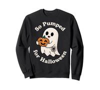 So Pumped For Halloween T1D Halloween Diabetic Ghost Diabete Sweatshirt