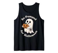 So Pumped for Halloween T1D Halloween Diabetic Ghost Diabete Tank Top