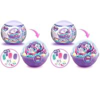 So Sensory Mini World | Create your own cute mini world with clay, foam, decorations & more! | Great sensory play activity! | 3 Styles available | Amazing gift & stocking filler! (Pack of 2)