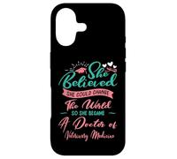 So She Became a Doctor of Veterinary Medicine DVM Student Case for iPhone 17