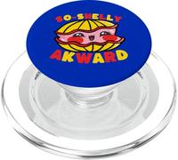 So Shelly Awkward Cute Clam Pun Ocean PopSockets PopGrip for MagSafe