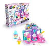 So Slime DIY Fluffy Ice Cream Factory - Slime Making Kit for Kids | Make Fluffy, Icee & Scented Slime with Mixing Tools, Decorations & Accessories | No Glue Craft Kit Age 6+