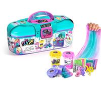 So Slime DIY Slime Case, Original, Complete Kit in a Handy Case, No mMess, Just Add Water, Stickers and 4 Surprise Characters Included