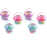 So Slime Mix’in Bucket - Slime Bucket with 2 Textured Slimes, Charms & Decorations - Kids gift, Ages 6+ | Collect All 3 Styles (Styles may vary) (Pack of 2)