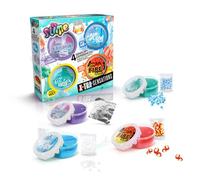 So Slime Xtra Sensations, 4 Amazing Slime Experiences, Super Wet, Colour Change, Sparkly, Bubbly Air Flow, With Storage & Decorations!