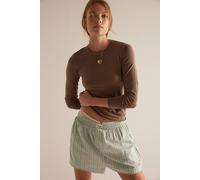 So Soft Seamless Modal Long Sleeve by Intimately at Free People in Leafless Tree, Size: XS/S - female