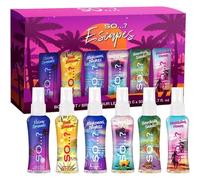 So…? Escapes Grande Womens Gift Set with Ibiza Dreams, Bali Breeze, Mykonos Nights, Santorini, Seychelle Sands, Hawaiian Honey, Body Mist Fragrance Spray Set (6 x 50ml.)