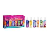 So...? Summer Escapes Mini Body Mist for Women, Fragrance Gift Set (6 x 50ml) - Ibiza Dreams, Bali Breeze, Mykonos Nights, Venice Kiss, Seychelle Sands & Hawaiian Honey - Cruelty-Free