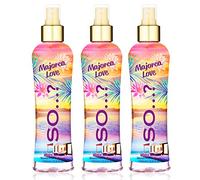 So…? Summer Escapes Womens Majorca Love Body Mist Fragrance Spray 200ml Bundle (Pack of 3)