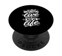 So That We Too May Live A New faithful Life Verse PopSockets Adhesive PopGrip