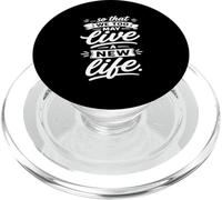 So That We Too May Live A New faithful Life Verse PopSockets PopGrip for MagSafe