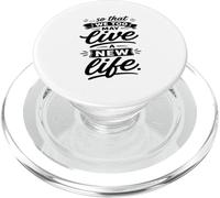 So That We Too May Live A New faithful Life Verse PopSockets PopGrip for MagSafe