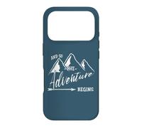 So The Adventure Begins Hiking Mountains Passion Traveller Case for iPhone 17 Pro