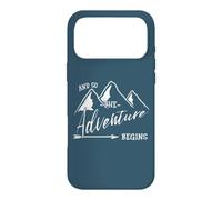 So The Adventure Begins Hiking Mountains Passion Traveller Case for iPhone 17 Pro Max